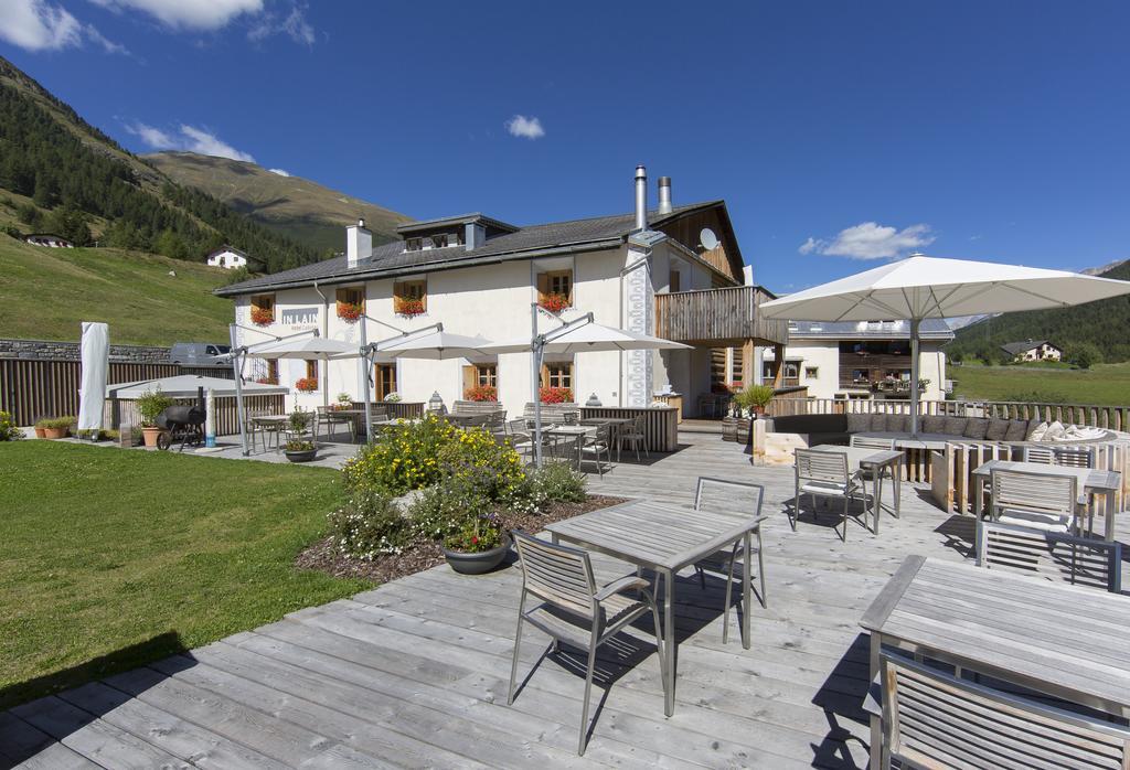 Relais & Chateaux In Lain Hotel Cadonau Brail Bagian luar foto